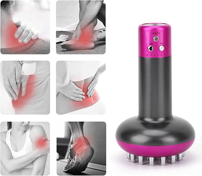 Skin Care Massage Tool-Hand Heated Chaise Brush