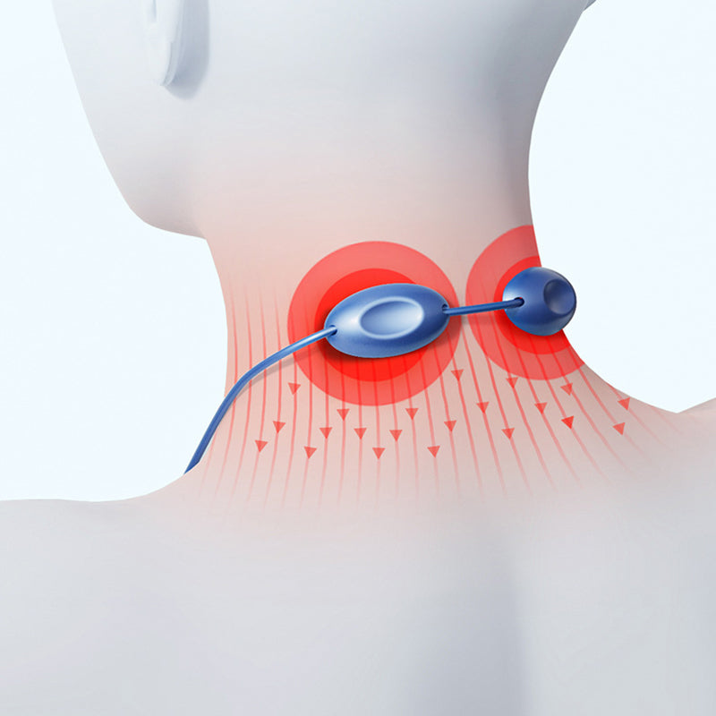 جهاز تدليك الرقبة الكهربائي القابل للتسخين