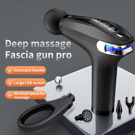 Handled Massager Gun-Deep Massage Fascia Gun Pro