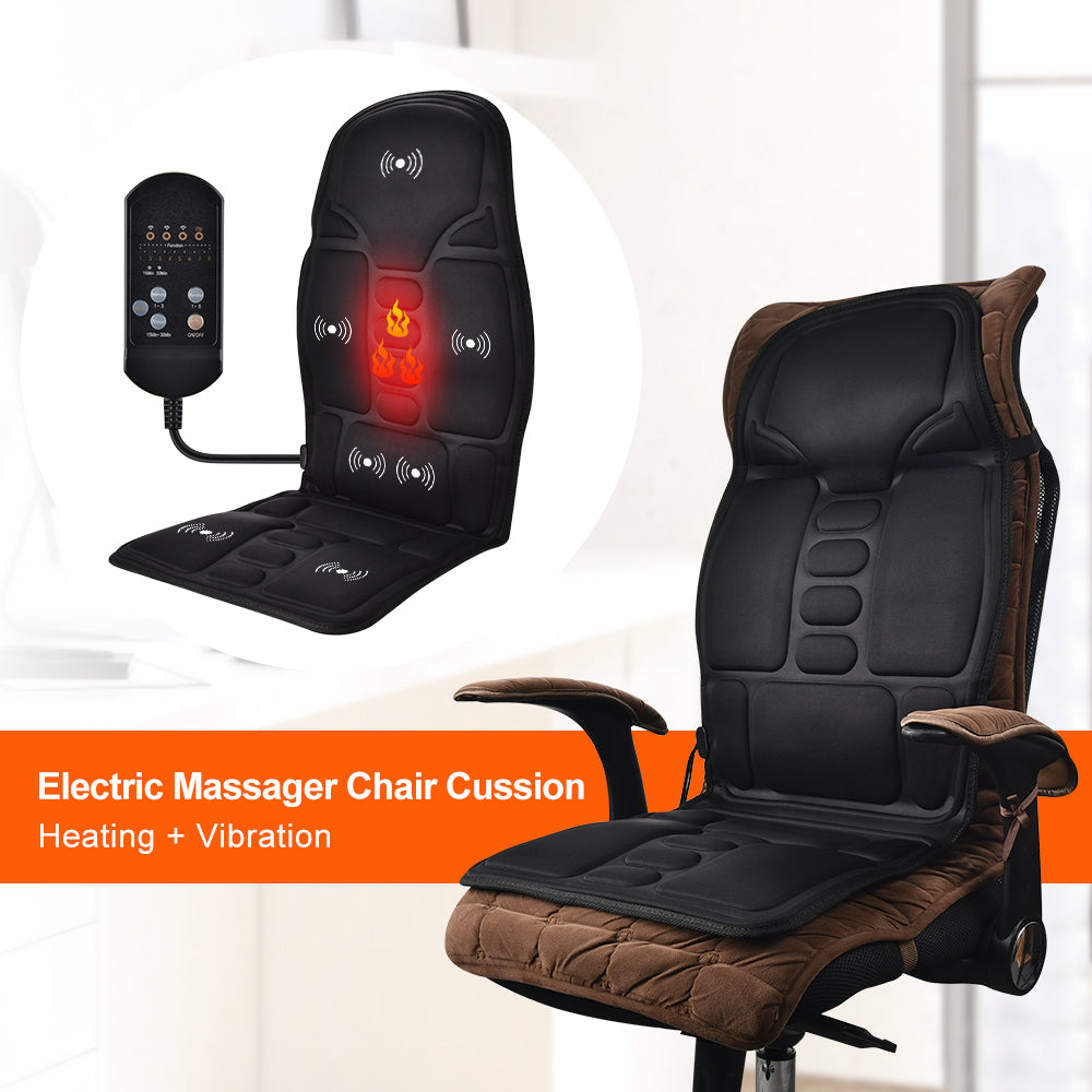 Deluxe Seat Massage Topper-Massage Seat Topper-Electric Massager Chair Cussion