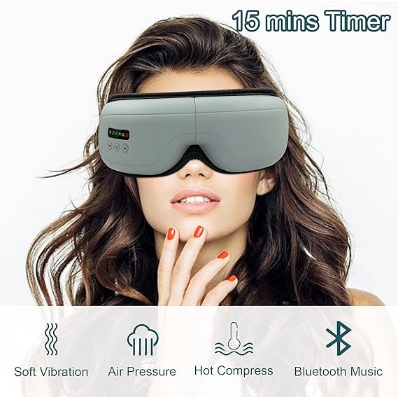 Electric Smart Eye Massager with Bluetooth